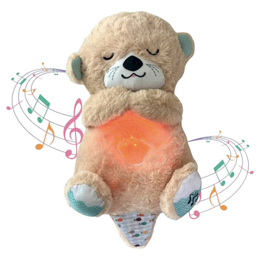 Nutria de Peluche Calmante Gris